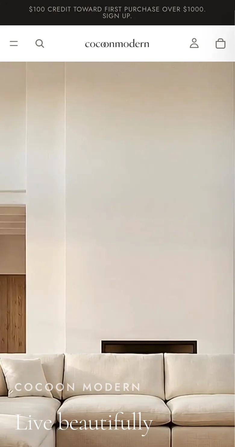 Cocoon Modern mobile
